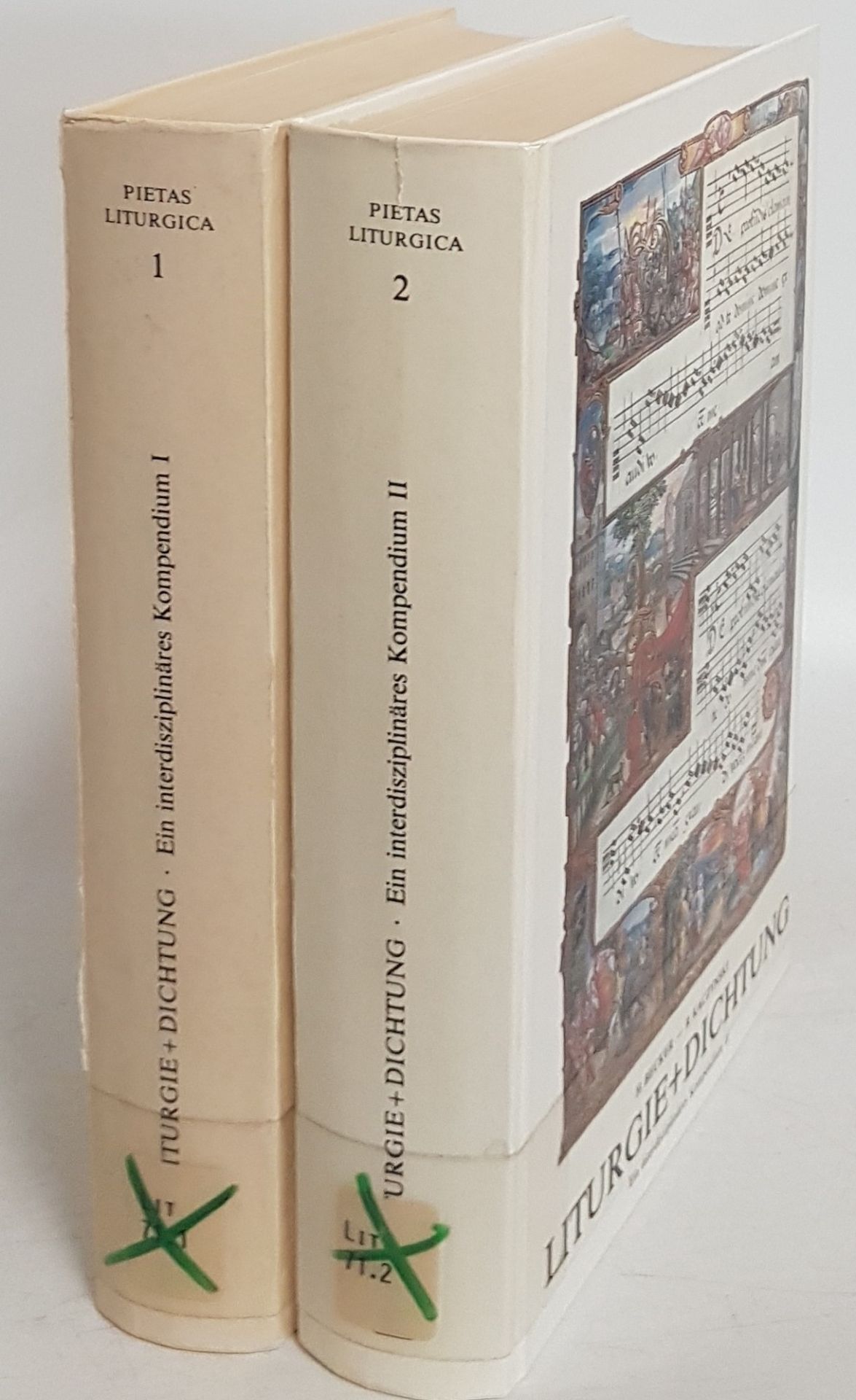 Liturgie und Dichtung. Ein interdisziplinäres Kompendium (2 Bände KOMPLETT) - Bd.I: Historische Präsentation/ Bd.II: Interdisziplinäre Reflexion