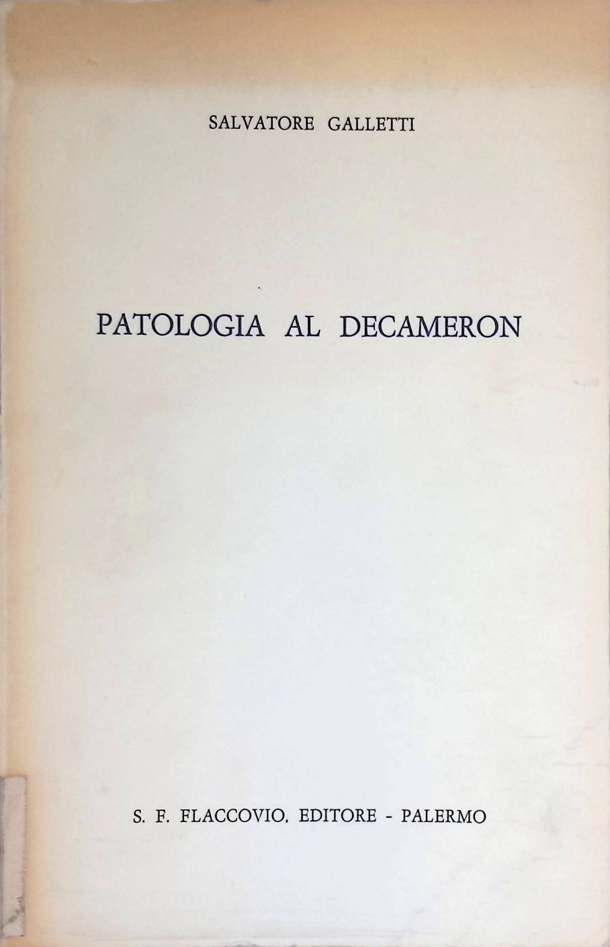 Patologia al Decameron