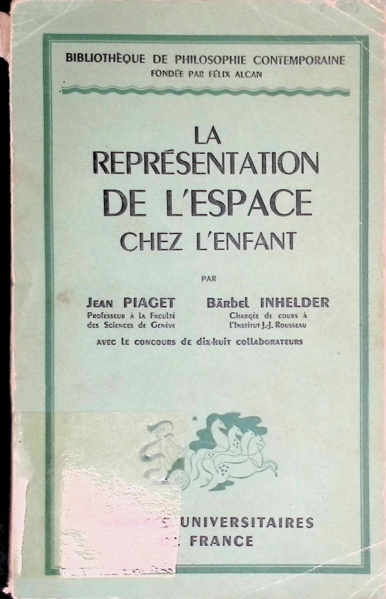 La Representation de L'Espace Chez L'enfant