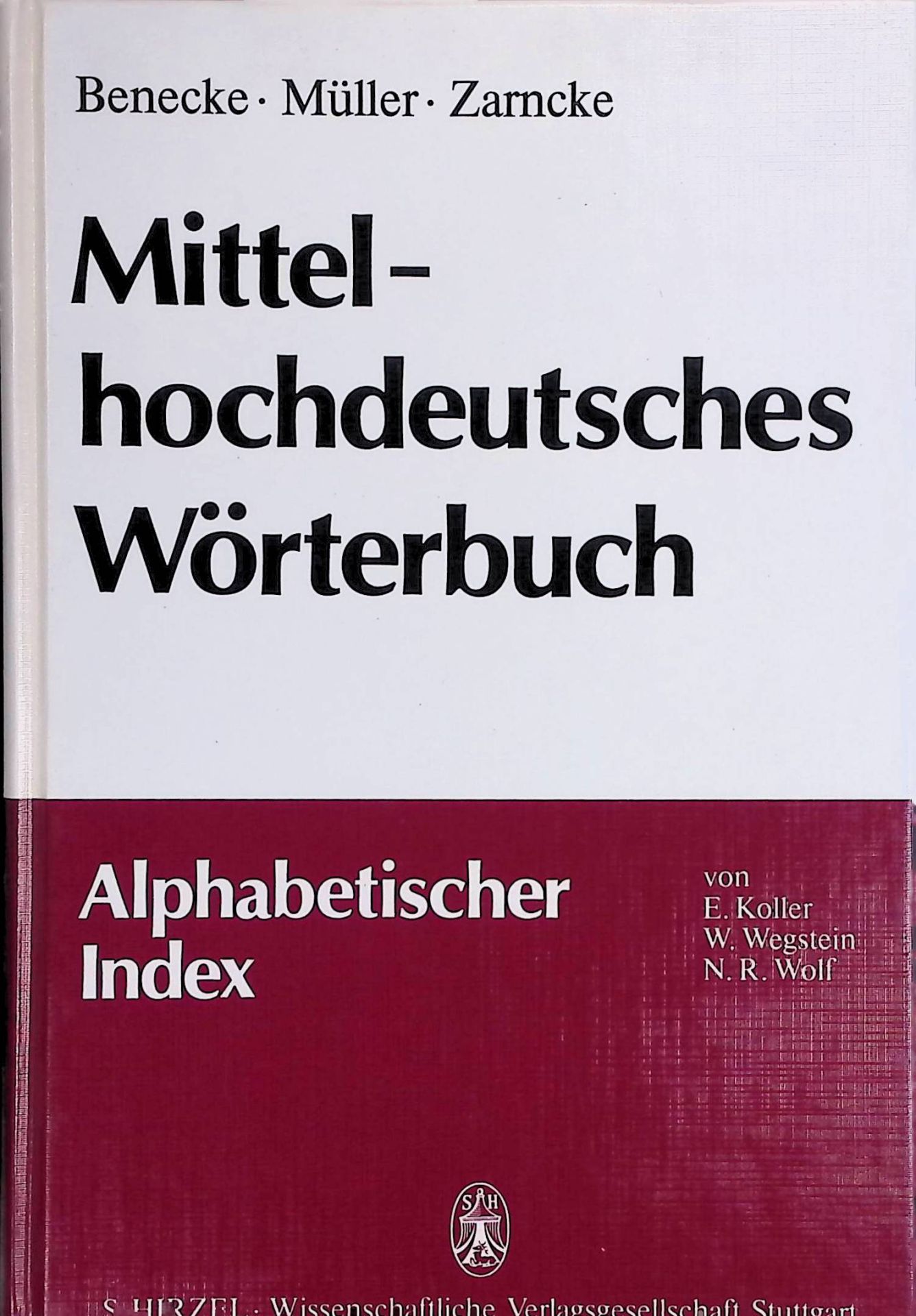 Mittelhochdeutsches Wörterbuch