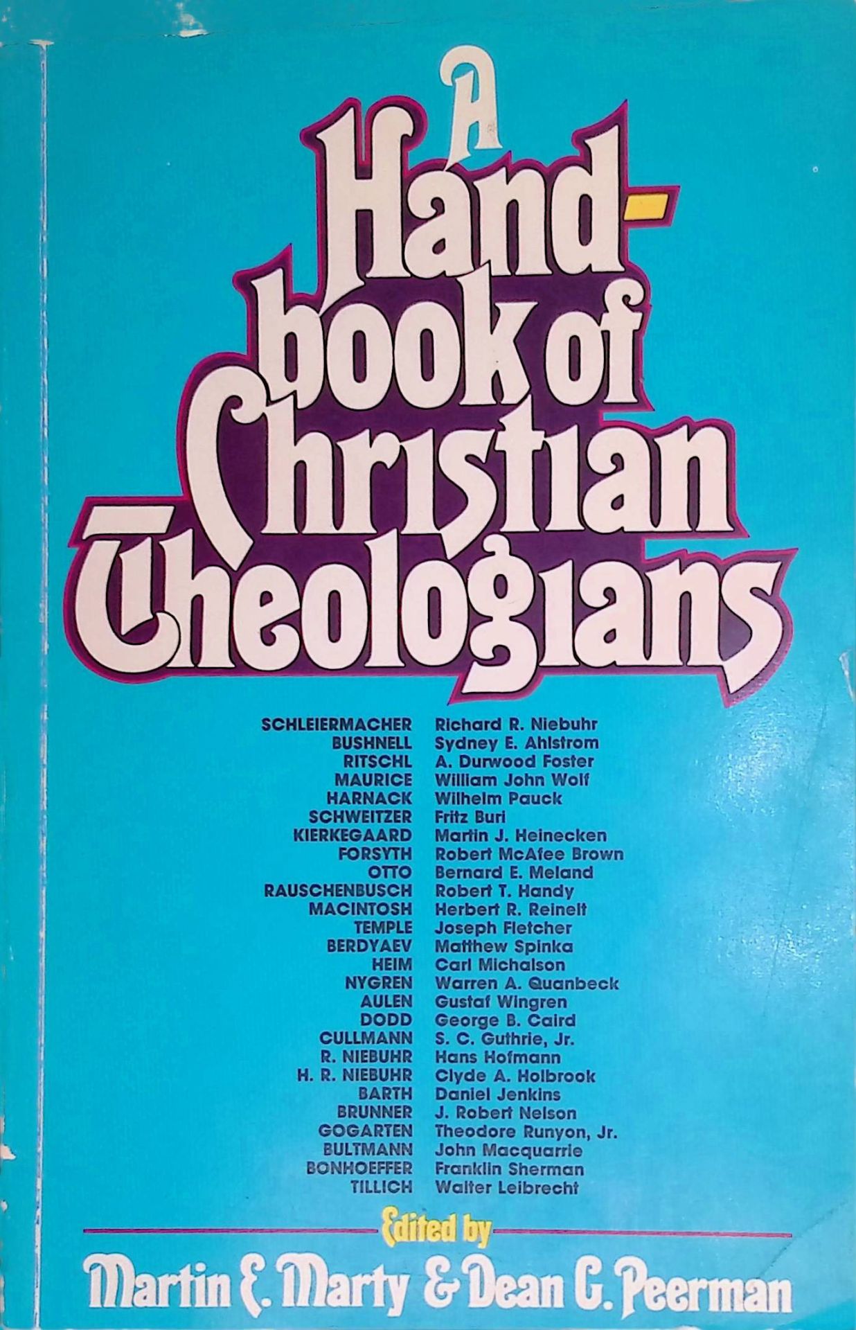 Handbook of Christian Theologians