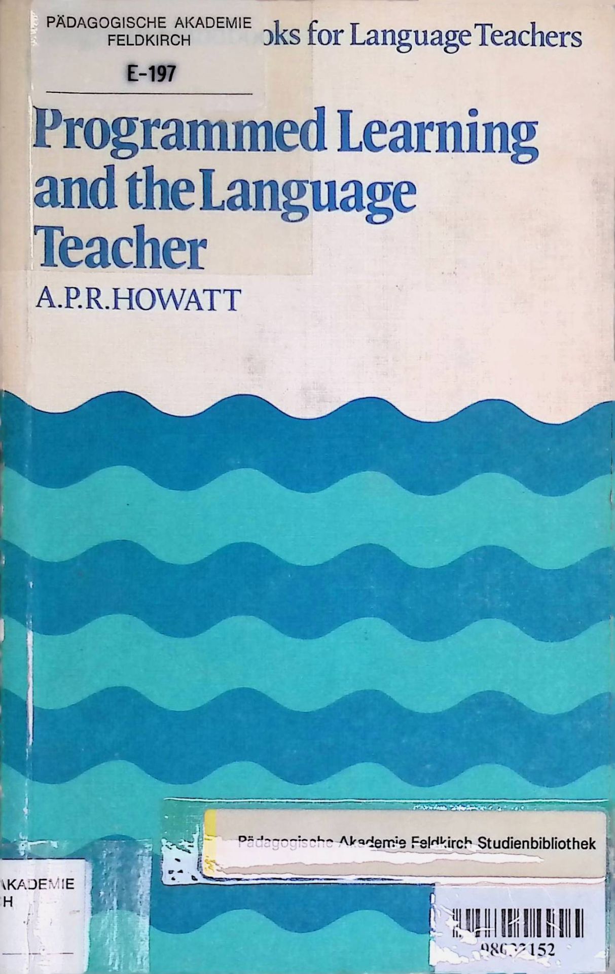 Programmed Learning and the Language Teacher