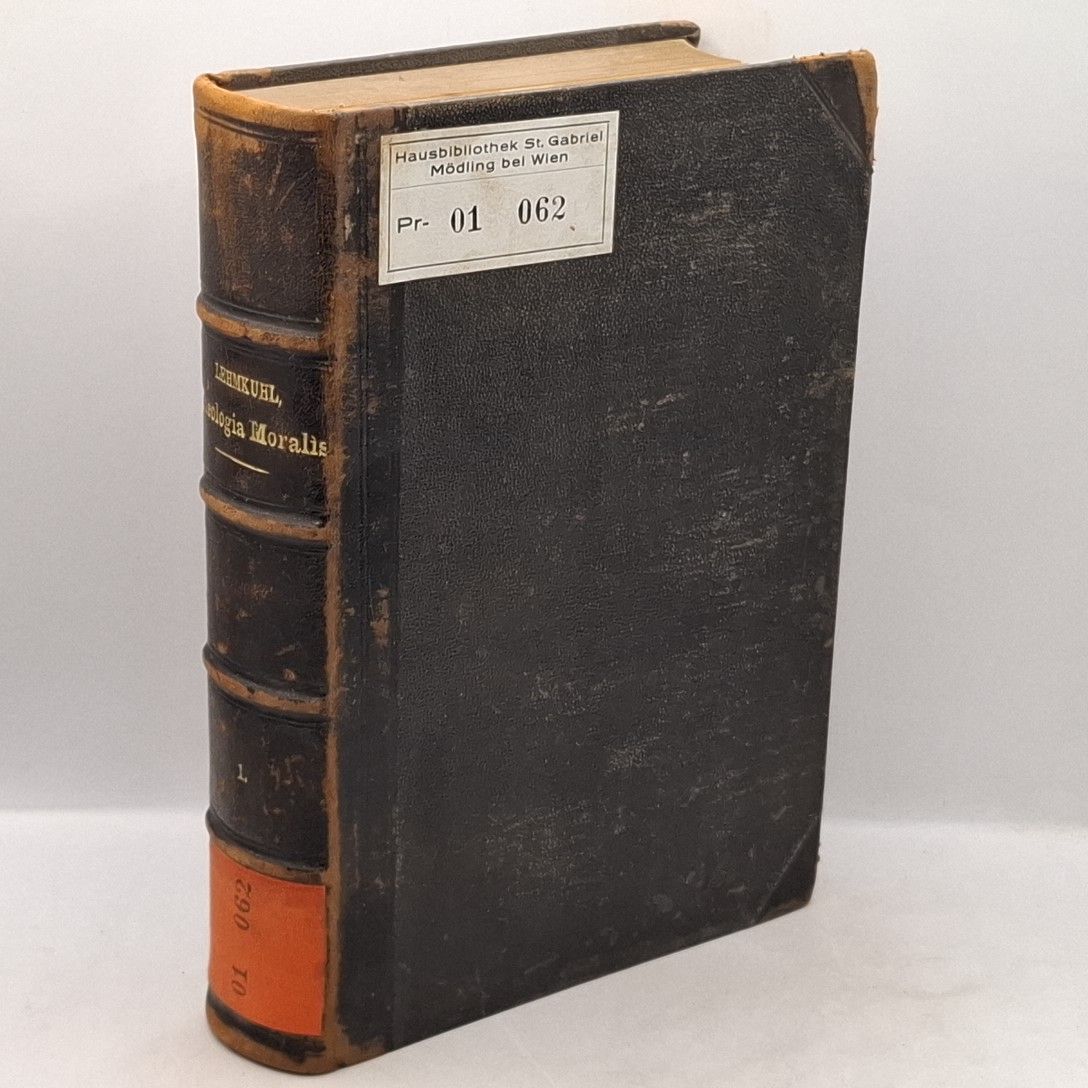 Theologia Moralis - VOL. I: Continens Theologiam Moralem Generalem et ex Speciali Theologia Morali tractatus de Virtutibus et Officiis Vitae Christianae