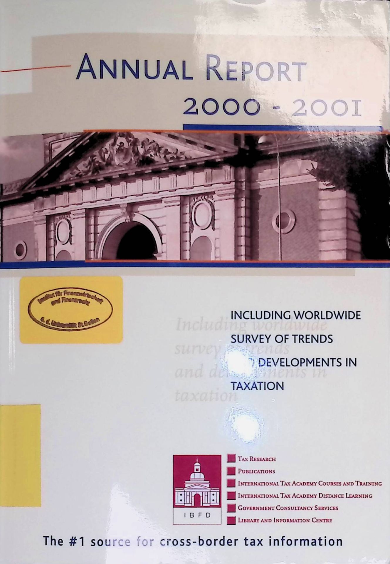 Annual Report 2000-2001