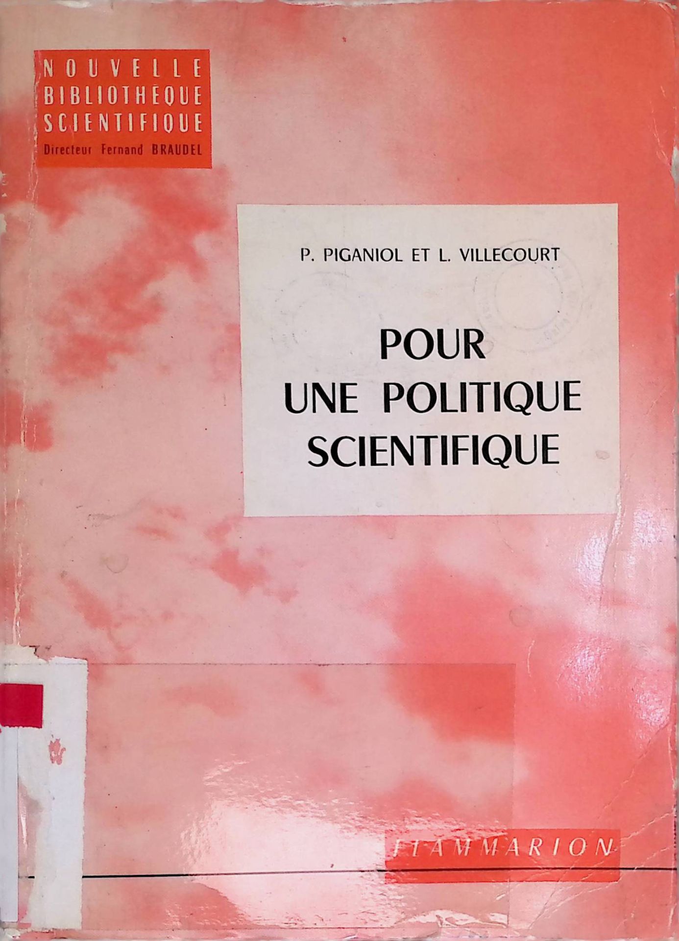 Pour une politique scientifique