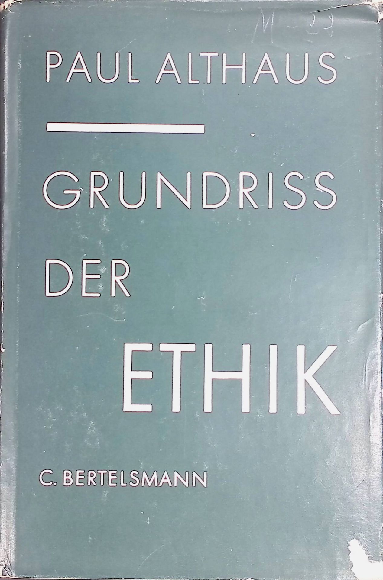 Grundriß der Ethik