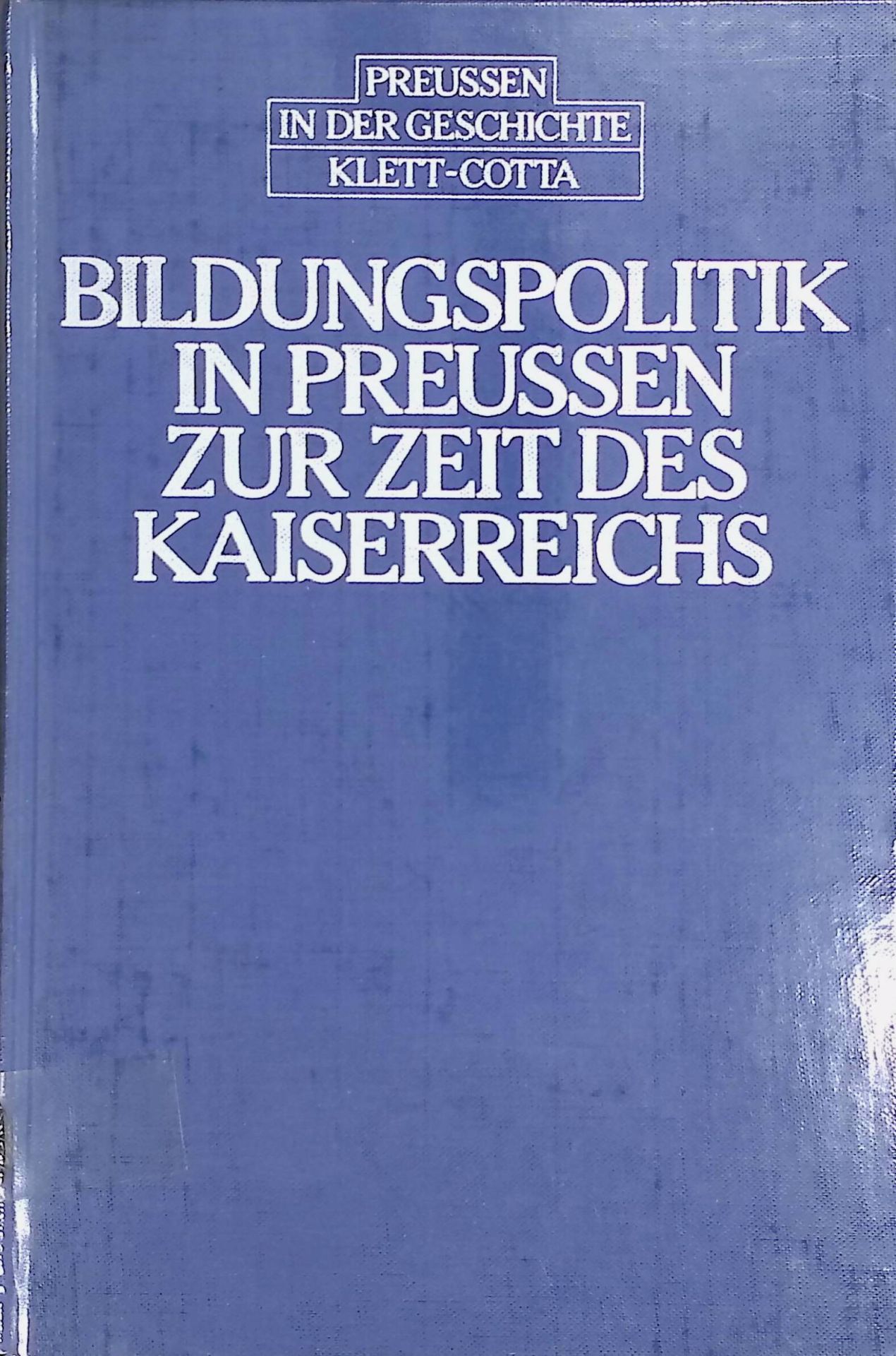Preußische Museumspolitik im 19. Jahrhundert - in: Bildungspolitik in Preussen zur Zeit des Kaiserreichs