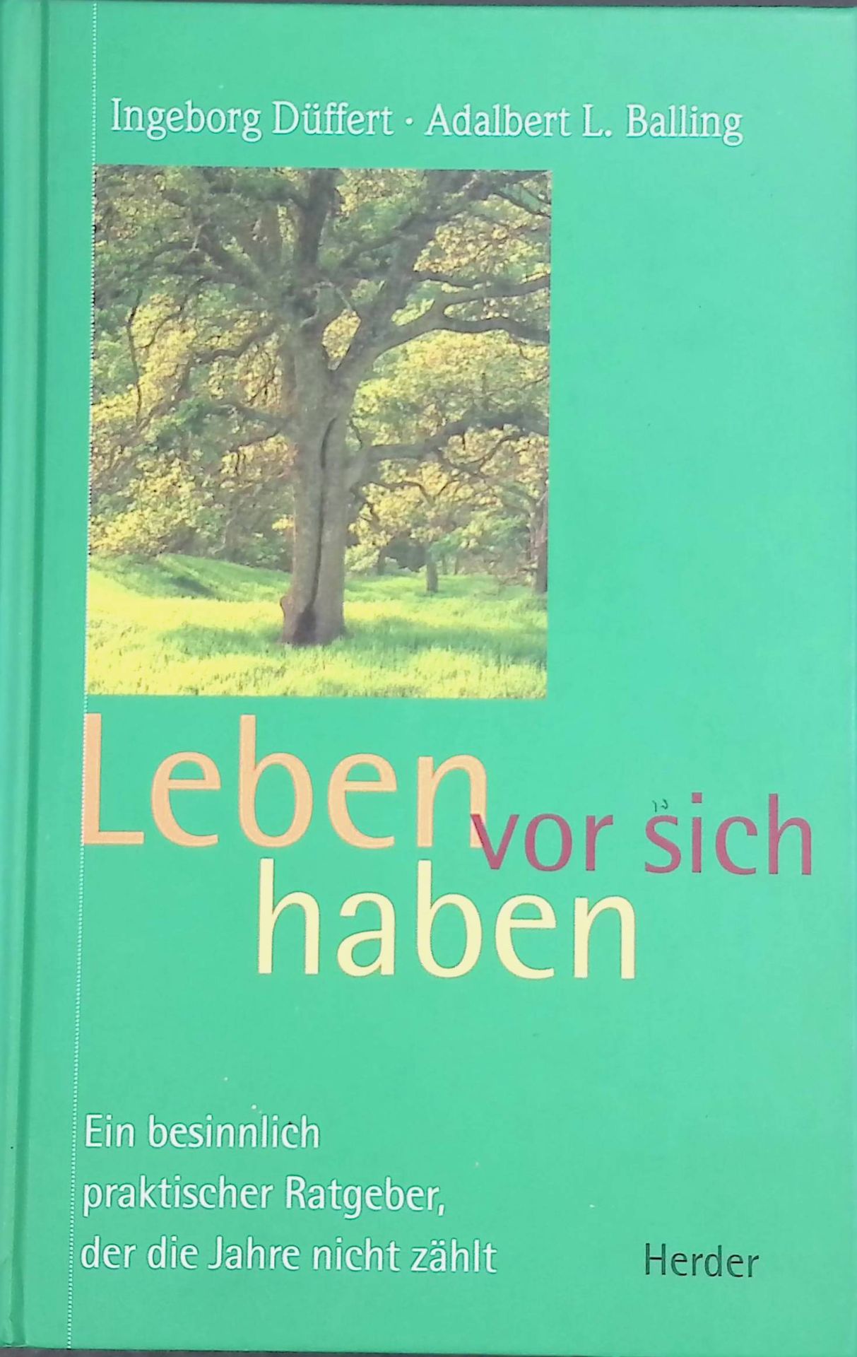 Leben vor sich haben : ein besinnlich praktischer Ratgeber, der die Jahre nicht zählt