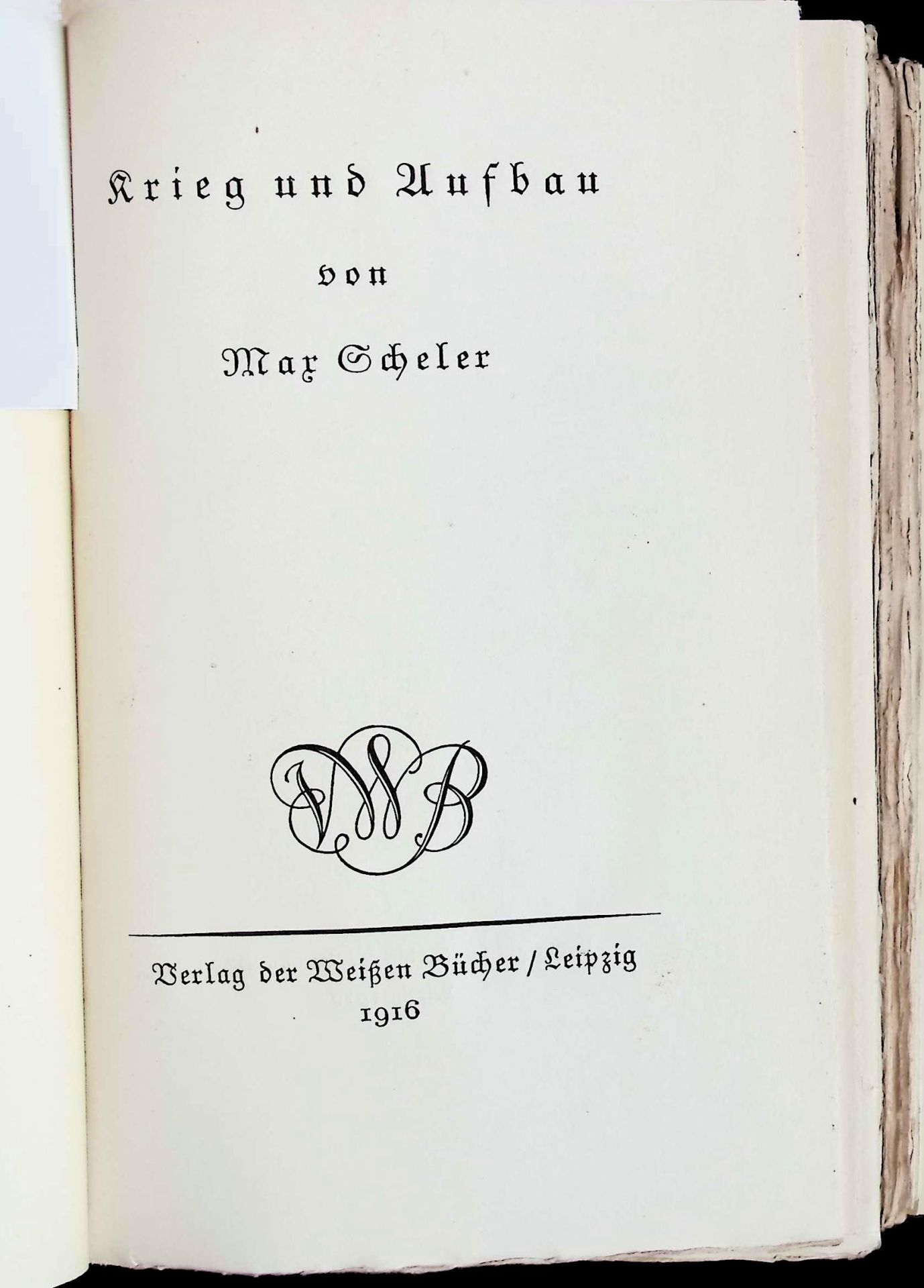 Krieg und Aufbau
