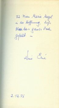 Nachruf auf Othello (SIGNIERTES EXEMPLAR)